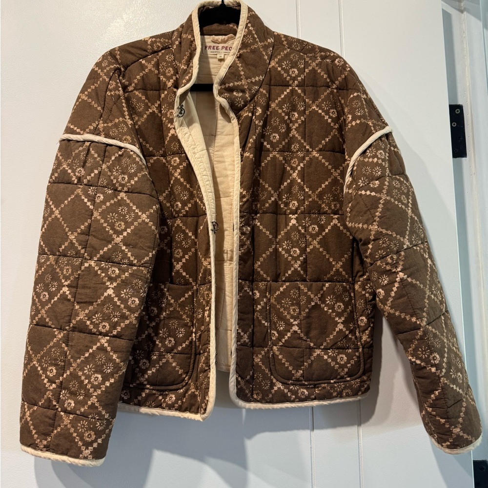 Free People Chloe Quilt Jacket